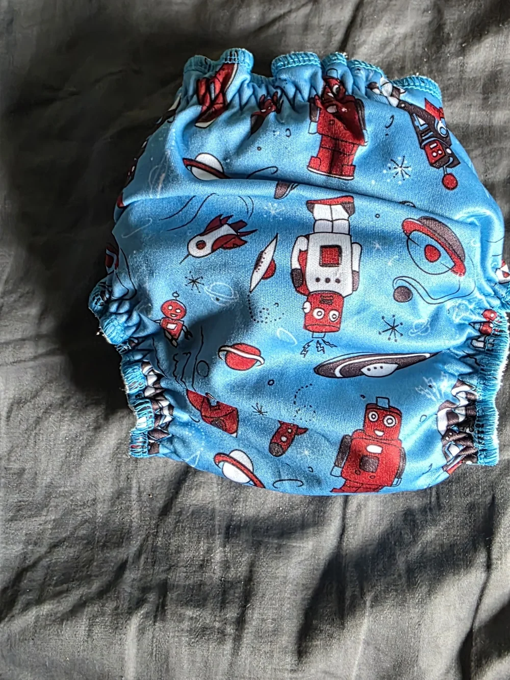 Lot of 8 Cloth Diapers – GroVia & Kissaluvs Newborn Aio Diapers + Fun Prints